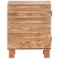 vidaXL Mesita de noche de madera maciza de mango 40x35x51 cm 