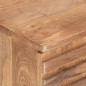 vidaXL Mesita de noche de madera maciza de mango 40x35x51 cm 