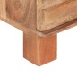 vidaXL Mesita de noche de madera maciza de mango 40x35x51 cm 