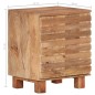 vidaXL Mesita de noche de madera maciza de mango 40x35x51 cm 