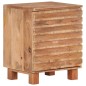 vidaXL Mesita de noche de madera maciza de mango 40x35x51 cm 