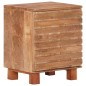 vidaXL Mesita de noche de madera maciza de mango 40x35x51 cm 