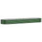 vidaXL Jardinera arriate acero recubrimiento polvo verde 396x100x36 cm vidaXL Jardinera arriate acero recubrimiento polvo verde 396x100x36 cm