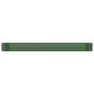 vidaXL Jardinera arriate acero recubrimiento polvo verde 396x100x36 cm vidaXL Jardinera arriate acero recubrimiento polvo verde 396x100x36 cm