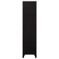 vidaXL Taquilla de acero negro 90x40x180 cm vidaXL Taquilla de acero negro 90x40x180 cm