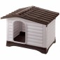 Ferplast Caseta para perros Villa 70 gris 73x59x53 cm 87253099 Ferplast Caseta para perros Villa 70 gris 73x59x53 cm 87253099