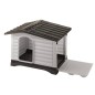 Ferplast Caseta para perros Villa 70 gris 73x59x53 cm 87253099 Ferplast Caseta para perros Villa 70 gris 73x59x53 cm 87253099