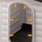 Ferplast Caseta para perros Villa 70 gris 73x59x53 cm 87253099 Ferplast Caseta para perros Villa 70 gris 73x59x53 cm 87253099