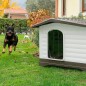 Ferplast Caseta para perros Villa 70 gris 73x59x53 cm 87253099 Ferplast Caseta para perros Villa 70 gris 73x59x53 cm 87253099