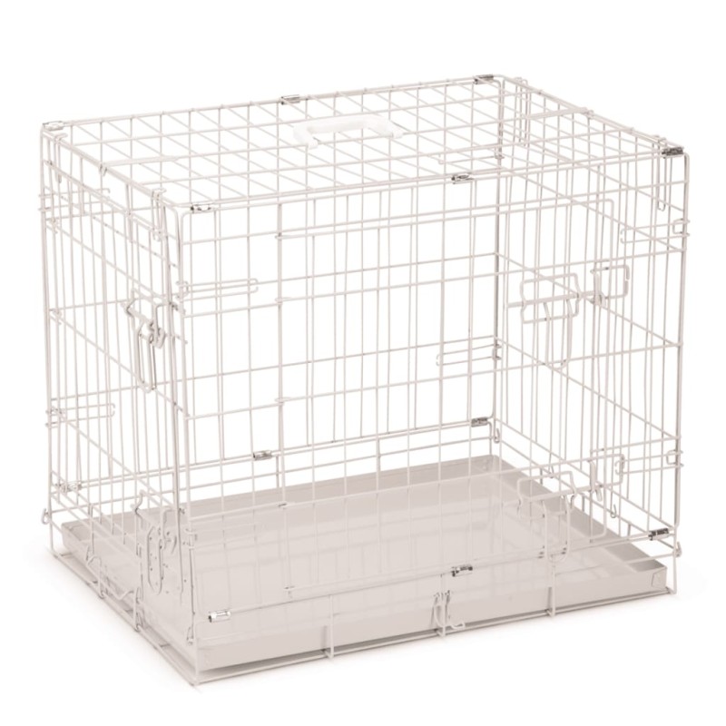 425590 Beeztees Dog Crate 62x44x49 cm Grey