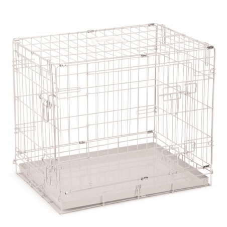 425590 Beeztees Dog Crate 62x44x49 cm Grey