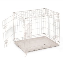 425590 Beeztees Dog Crate 62x44x49 cm Grey