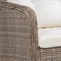 vidaXL Set de muebles de jardín 11 piezas ratán sintético marrón vidaXL Set de muebles de jardín 11 piezas ratán sintético marrón