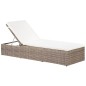 vidaXL Set de muebles de jardín 11 piezas ratán sintético marrón vidaXL Set de muebles de jardín 11 piezas ratán sintético marrón