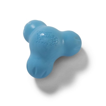 West Paw Juguete para perros con Zogoflex Tux azul aguamarina S