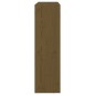 vidaXL Estantería/divisor de espacios pino marrón miel 80x30x103,5 cm