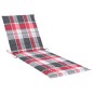 vidaXL Tumbona 2 personas con cojín madera maciza de acacia y acero vidaXL Tumbona 2 personas con cojín madera maciza de acacia y acero