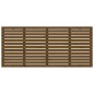 vidaXL Cabecero cama pared madera maciza pino marrón miel 186x3x91,5cm vidaXL Cabecero cama pared madera maciza pino marrón miel 186x3x91,5cm