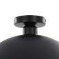 vidaXL Lámparas de techo 2 uds semiesféricas negro y dorado E27 vidaXL Lámparas de techo 2 uds semiesféricas negro y dorado E27