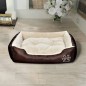 vidaXL Cama para perros marrón y beige XXL vidaXL Cama para perros marrón y beige XXL