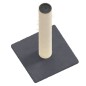 vidaXL Poste rascador para gatos gris oscuro 22x22x45 cm vidaXL Poste rascador para gatos gris oscuro 22x22x45 cm