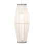 vidaXL Lámpara colgante sauce blanco 40 W 23x55 cm ovalada E27 vidaXL Lámpara colgante sauce blanco 40 W 23x55 cm ovalada E27