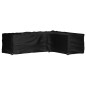 vidaXL Funda para muebles de jardín forma de L 16 ojales 260x210x80 cm vidaXL Funda para muebles de jardín forma de L 16 ojales 260x210x80 cm