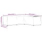 vidaXL Funda para muebles de jardín forma de L 16 ojales 260x210x80 cm vidaXL Funda para muebles de jardín forma de L 16 ojales 260x210x80 cm