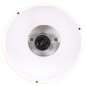 vidaXL Lámpara de techo industrial madera de mango blanco E27 vidaXL Lámpara de techo industrial madera de mango blanco E27