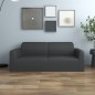 vidaXL Funda elástica de sillón de 2 plazas poliéster jersey antracita vidaXL Funda elástica de sillón de 2 plazas poliéster jersey antracita