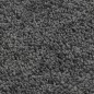 vidaXL Alfombra peluda antideslizante gris oscuro 120x170 cm