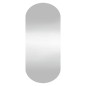 vidaXL Espejo de pared vidrio ovalado 35x80 cm vidaXL Espejo de pared vidrio ovalado 35x80 cm