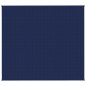vidaXL Manta con peso tela azul 200x225 cm 9 kg