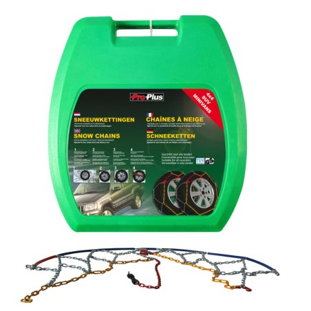 ProPlus Cadenas de nieve para neumáticos 16 mm KB38 2 unidades 