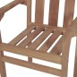 vidaXL Sillas de jardín 2 uds con cojines gris taupe madera de teca vidaXL Sillas de jardín 2 uds con cojines gris taupe madera de teca