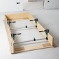 wolfcraft Herramientas para montaje de marco de puerta PRO 3676000