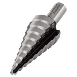 wolfcraft Broca escalonada para taladro 8 mm 4-20 mm HSS gris 2515000