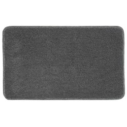 Kleine Wolke Alfombra para baño Relax gris antracita 60x100 cm