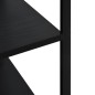 vidaXL Armario para microondas madera ingeniería negro 60x39,6x123 cm vidaXL Armario para microondas madera ingeniería negro 60x39,6x123 cm