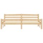 vidaXL Estructura de cama de madera maciza de pino 180x200 cm vidaXL Estructura de cama de madera maciza de pino 180x200 cm