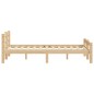 vidaXL Estructura de cama de madera maciza de pino 180x200 cm vidaXL Estructura de cama de madera maciza de pino 180x200 cm