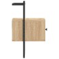 vidaXL Mesitas de noche de pared 2 uds roble Sonoma 35x30x51 cm vidaXL Mesitas de noche de pared 2 uds roble Sonoma 35x30x51 cm
