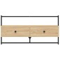 vidaXL Mueble TV de pared madera ingeniería roble Sonoma 100,5x30x51cm