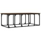 vidaXL Mesa de centro madera de ingeniería marrón roble 100x50x35,5 cm vidaXL Mesa de centro madera de ingeniería marrón roble 100x50x35,5 cm