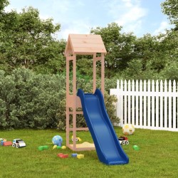 vidaXL Parque infantil de exterior madera maciza Douglas