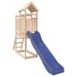 vidaXL Parque infantil de exterior madera maciza de pino