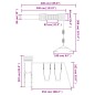 vidaXL Parque infantil de exterior madera maciza Douglas vidaXL Parque infantil de exterior madera maciza Douglas