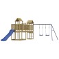 vidaXL Parque infantil de exterior madera de pino impregnada vidaXL Parque infantil de exterior madera de pino impregnada