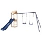 vidaXL Parque infantil de exterior madera maciza de pino vidaXL Parque infantil de exterior madera maciza de pino