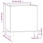 vidaXL Jardineras con patas 2 uds acero corten oxidado 32x30x33 cm vidaXL Jardineras con patas 2 uds acero corten oxidado 32x30x33 cm